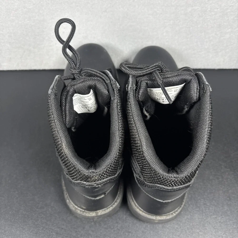 Brahma Gus Men's Steel Toe Work Boots Size 7 W Wide Black Safety Shoes 6
